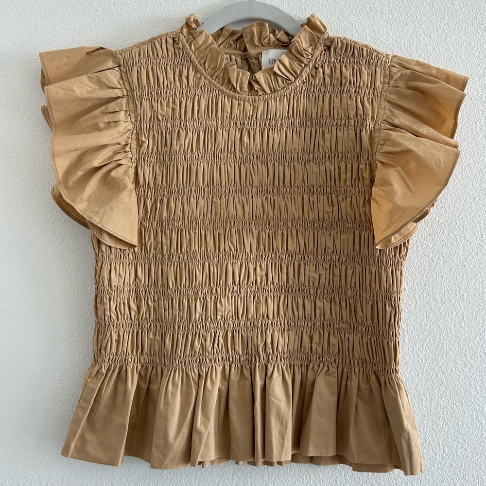 Hyacinth House Nadine Smock Blouse - Picture 2 of 6